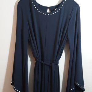 CATO angel sleeves studded jumpsuit